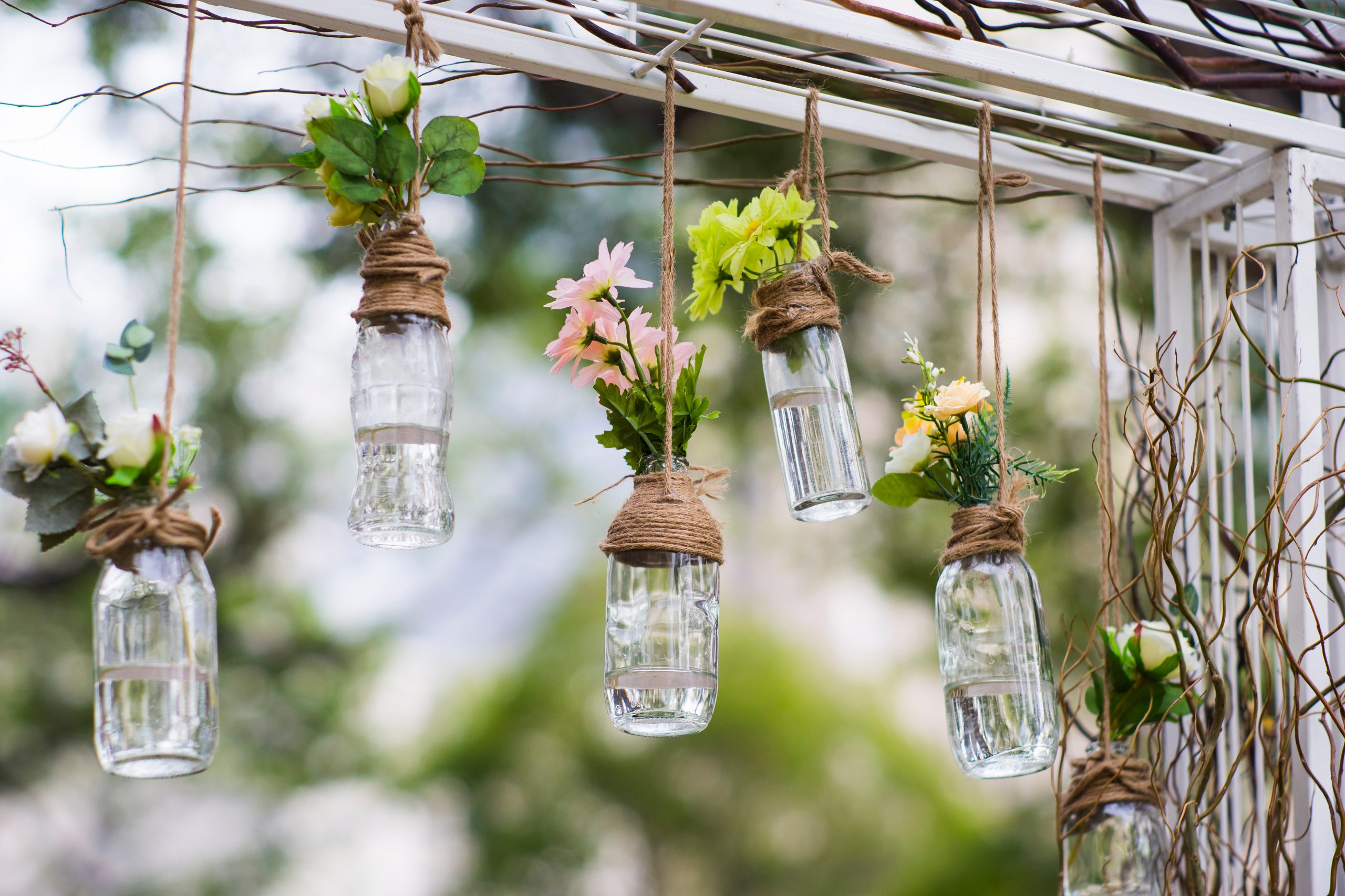 Hanging flowers