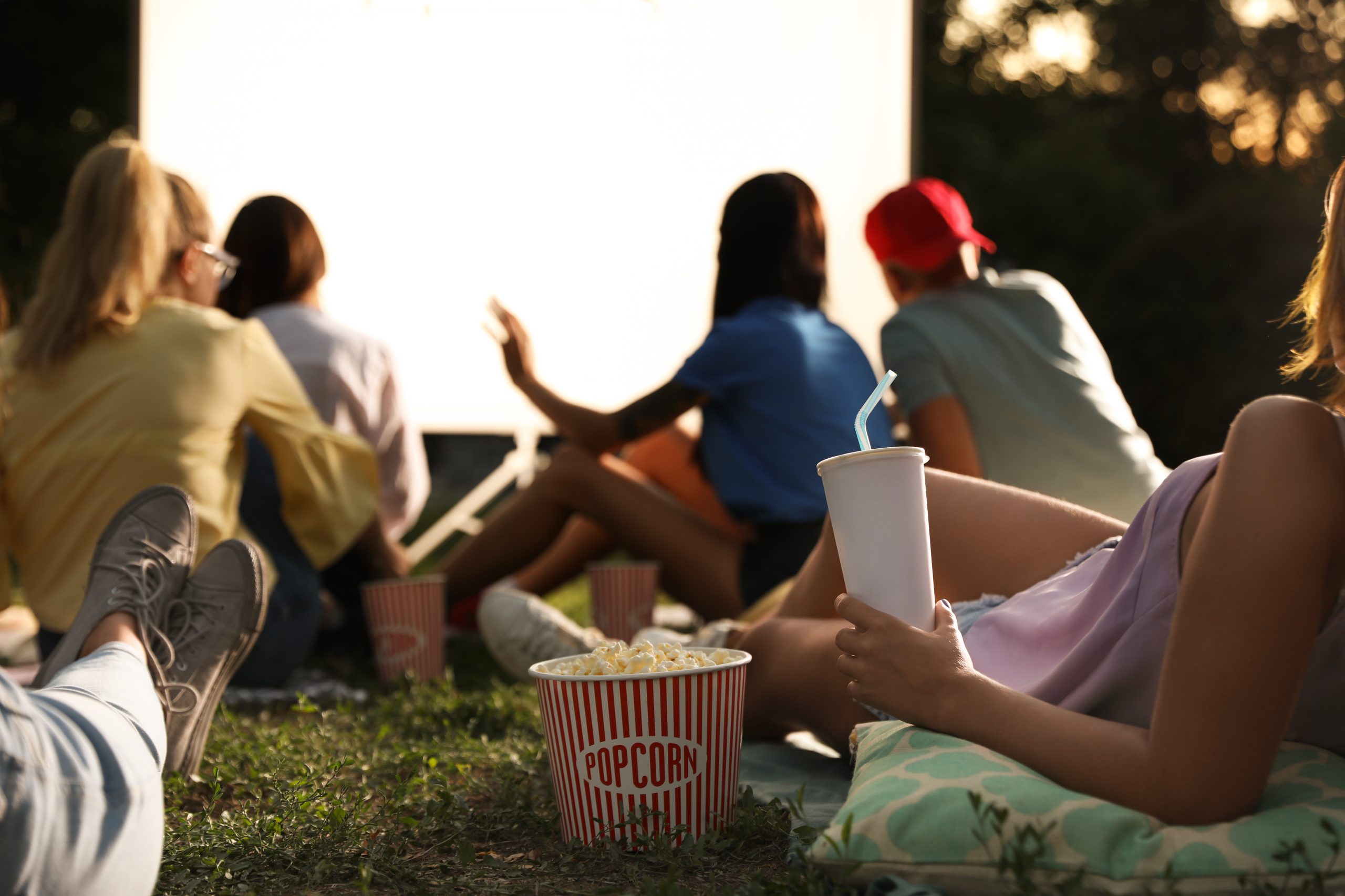 Have an outdoor movie night