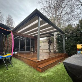 , Custom Stratco Outback Verandah in Heatherton