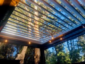 , Stratco Sunroof Louvre Pergola in Heathmont