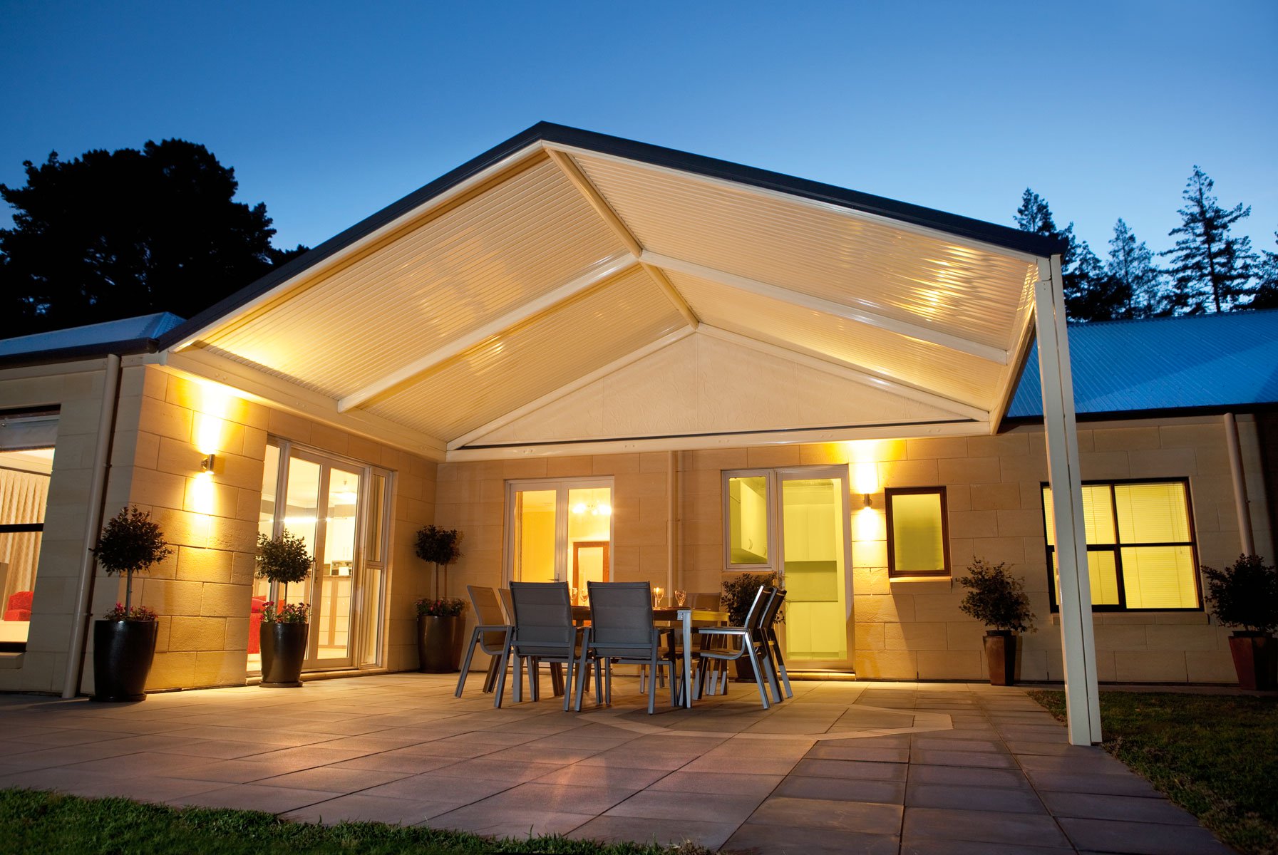 Stratco Verandahs Melbourne Verandahs Melbourne Verandahs   Patios Verandah Carport Outback Gable 48 